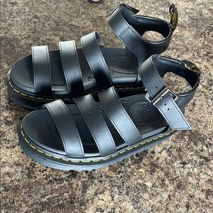 BRAND NEW!! Dr. Martens Black Platform Sandals